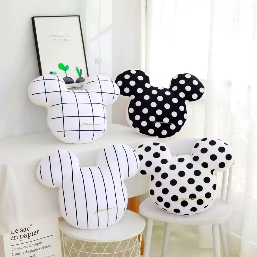 Bundle - 2 New Mickey Mouse Decor Pillow